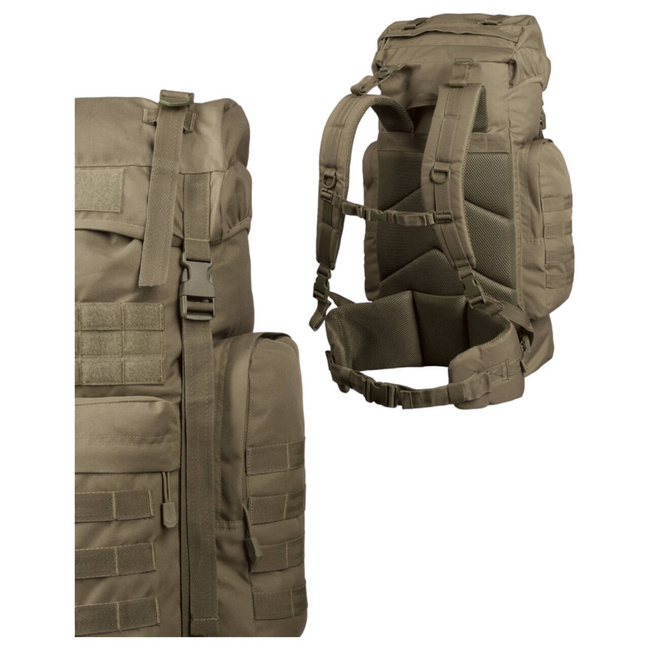 GERMAN BACKPACK - 65 L - GREEN OD - MIL-TEC