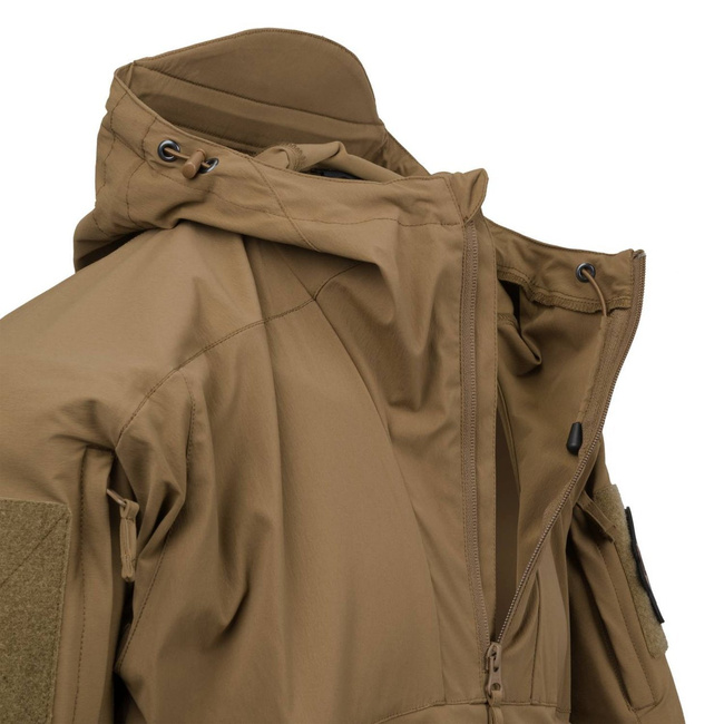 MISTRAL ANORAK JACKET - SOFT SHELL - BLACK - HELIKON