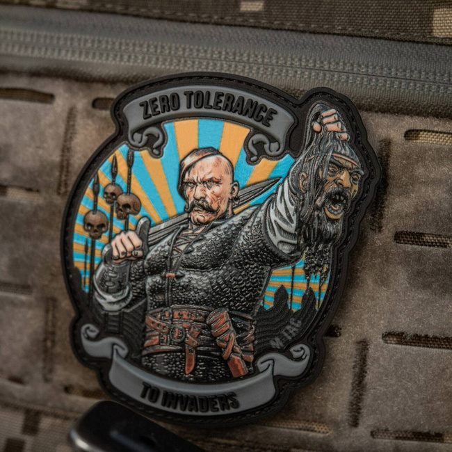 ZERO TOLERANCE PATCH PVC - GREY - M-TAC