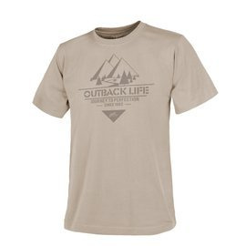 T-SHIRT (OUTBACK LIFE) - HELIKON-TEX - KHAKI