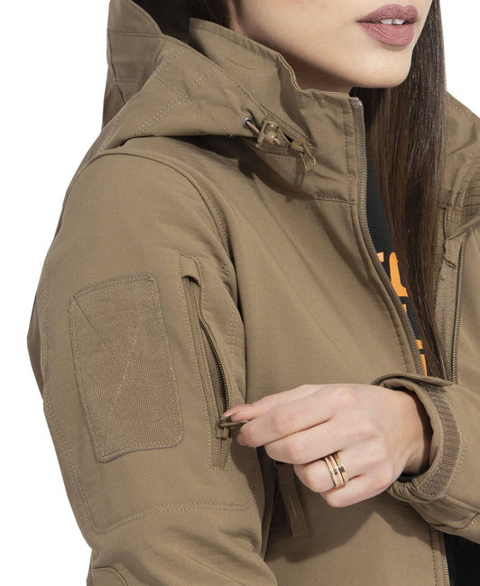 SOFTSHELL JACKET FOR WOMEN - ARTAXES - Pentagon - WOLF GREY