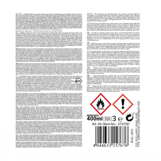 Army Spray Paint - NATO GREEN - mat - 400 ml