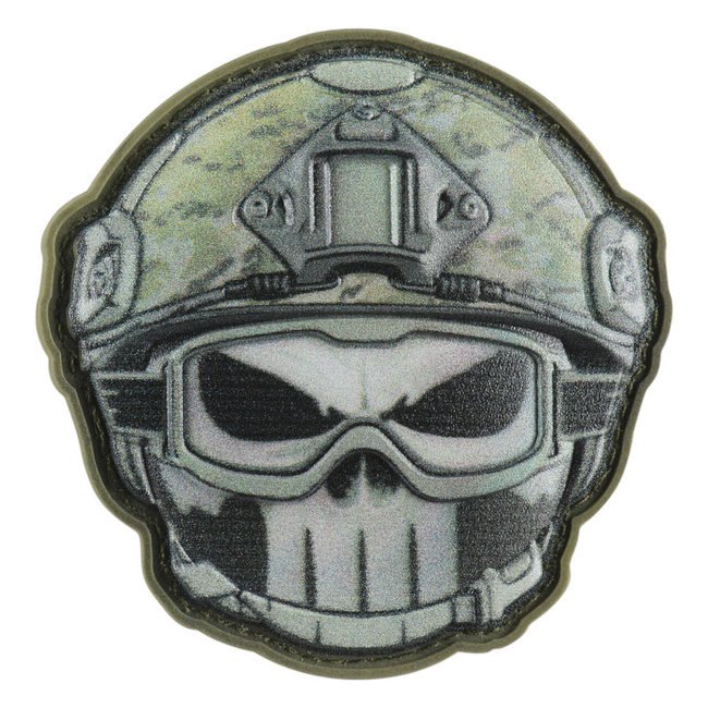 PATCH 3D EMOJI NR. 1 PVC - OLIVE - M-TAC