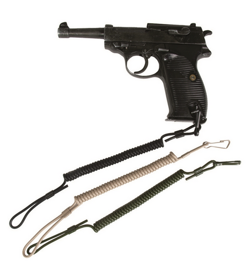 LANYARD COILED CABLE - Mil-Tec® - COYOTE