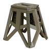 Foldable Camping Stool, Height approx. 40 cm - OD Green - Fox Outdoor