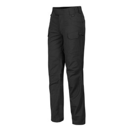 WOMEN'S URBAN TACTICAL PANTS - UTP Resized - POLYCOTTON RIPSTOP - Helikon-Tex - BLACK - LENGTH 32 inch