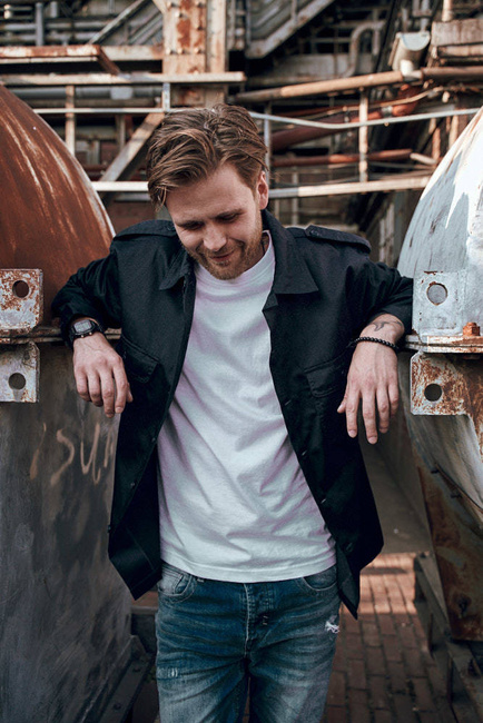 Shirt US Hemd 1/1 Arm black