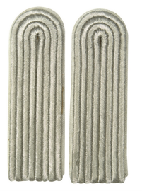 East Germ.White Epaulets Offic.piping
