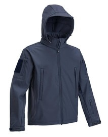 SOFTSHELL JACKET - NAVY BLUE - GENDARMERIE
