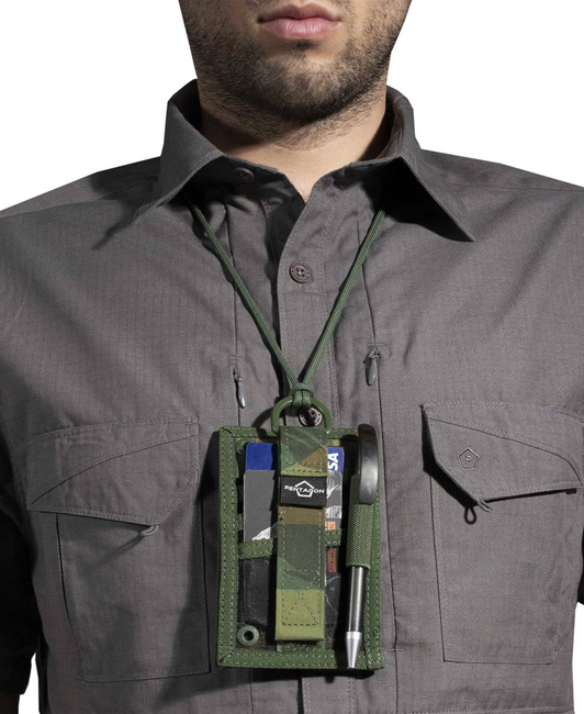 TACTICAL ID CARD HOLDER POUCH - Pentagon - GR CAMO