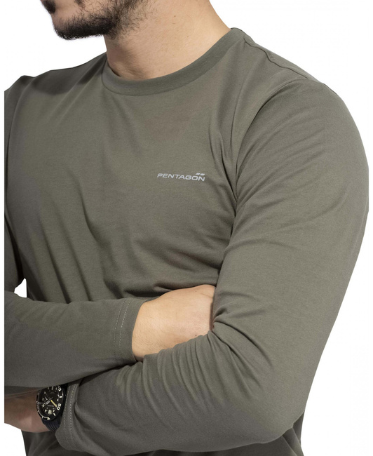 LONG SLEEVE SHIRT - AGERON 2.0 - PENTAGON - CHARCOAL BLUE