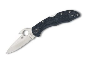 DELICA 4 LIGHTWEIGHT WAVE POCKET KNIFE - SPYDERCO