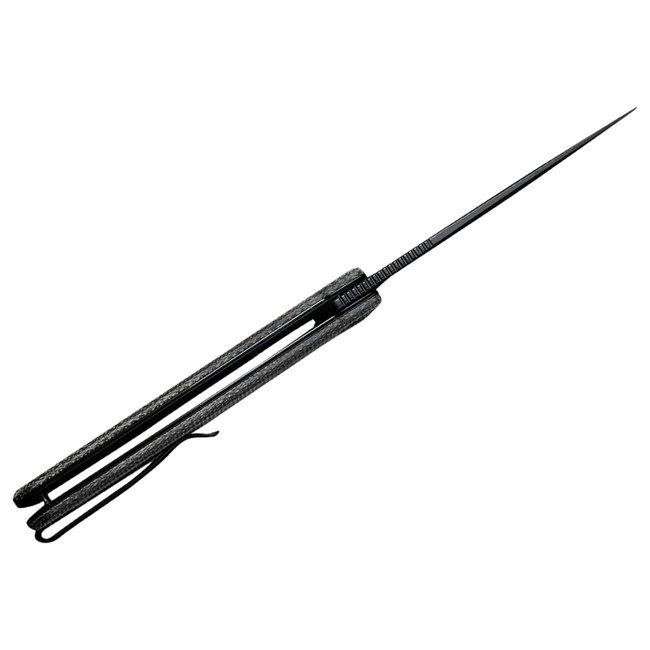 POCKET KNIFE - "SENCUT Scitus Micarta Dark Green Black" - Böker