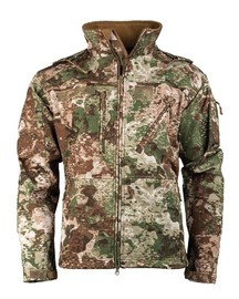 SCU 14 SOFTSHELL JACKET, PHANTOMLEAF WASP I Z2 - MIL-TEC