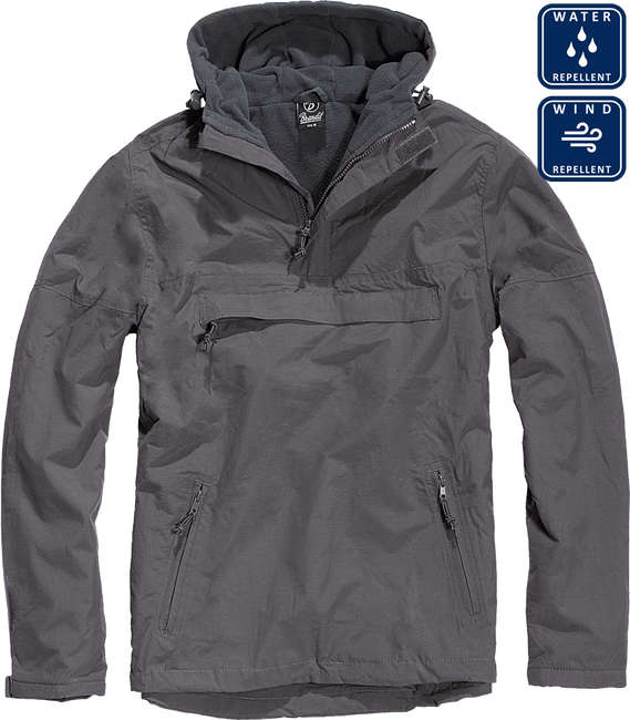 Windbreaker jacket anthracite