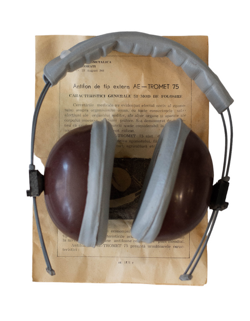 Antiphonic helmet different colors - like new - Romanian Military surplus