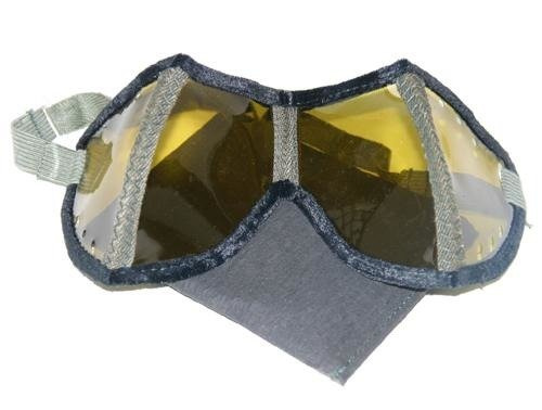 GERMAN ARMY WH M42 DUST AND SUN GOOGLES LIKE AS NEW (WW II)