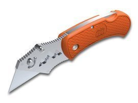 POCKET KNIFE - "B.O.A." - Outdoor Edge® - ORANGE