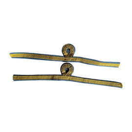 SLEEVE RANKS - SECOND LIEUTENANT PARATROOPER - AIR FORCE - ROMANIAN ARMY MILITARY SURPLUS - IN GOOD CONDITION