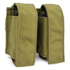 Double Grenade Pouch - MOLLE - US Military Surplus - Eagle Industries - Khaki - 40 mm - Like New