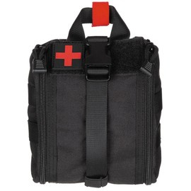FIRST AID POUCH - MOLLE - MFH - SMALL - BLACK