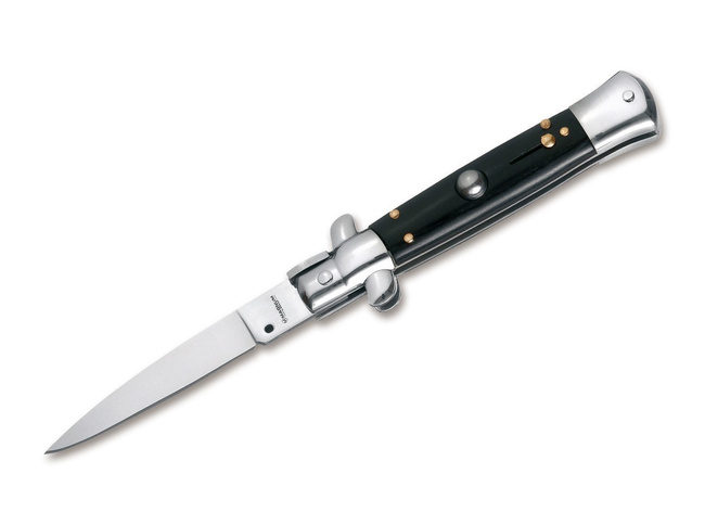 SICILIAN NEEDLE DARK WOOD POCKET KNIFE - BOKER
