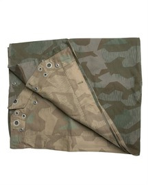 German Shelter Half - M34 - WWII - Splinter Camo
