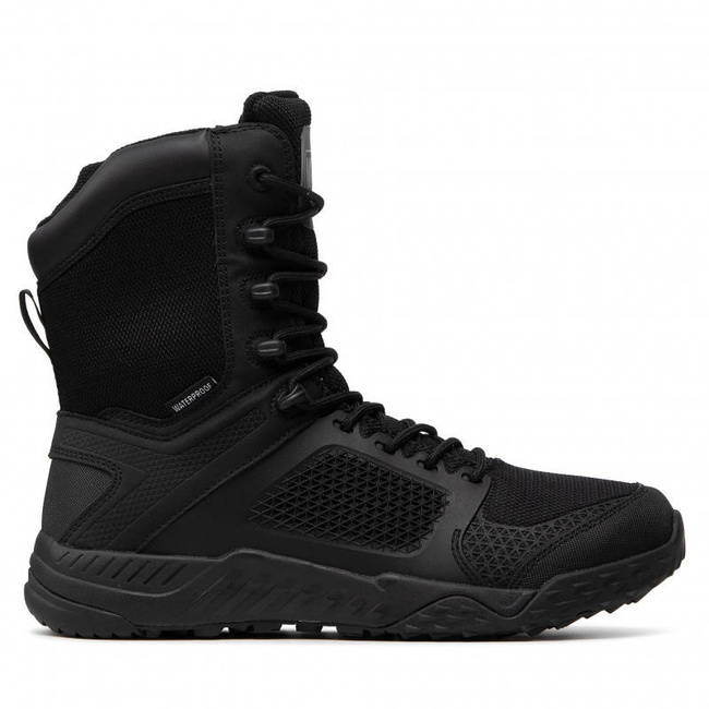 Tactical boots - DRUM MID WP - Magnum - Black/dark grey