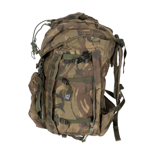 BACKPACK - PLCE SHORT - BRITISH ARMY MILITARY SURPLUS - DPM CAMO - USED, WITH SMALL COSMETIC DEFECTS, BUT FUNCTIONAL