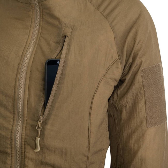 HOODED JACKET FOR WOMEN - WOLFHOUND® - Climashield® Apex™ - Helikon-Tex® - TAIGA GREEN