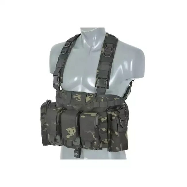 Force Recon Chest Harness - MOLLE - Midnight Black - 8FIELDS