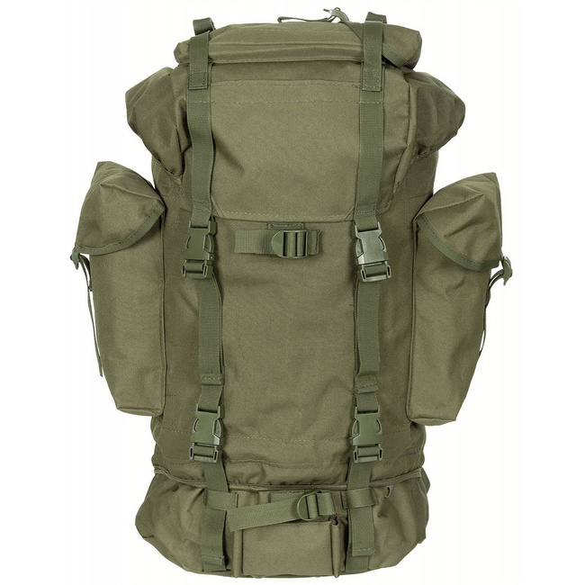 BW COMBAT BACKPACK - ALUMINIUM ROD - 65 L - MFH® - OD GREEN