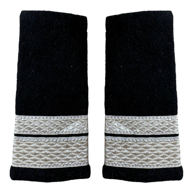 NON-COMMISSIONED OFFICERS RANKS, MAPN - SERGEANT MAJOR WITHOUT ARMS MARK, BLACK CITY - MILITARY SURPLUS ROMANIAN ARMY - IN GOOD CONDITION