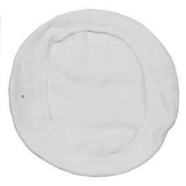 BW Cap Cover, white, navy cap, used