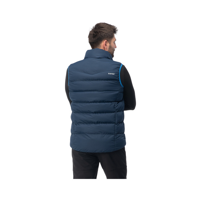 MEN'S QUILTED VEST SANIS - DRESS BLUE/ LAPIS BLUE - MAGNUM 