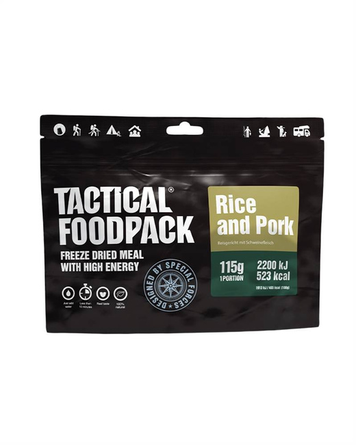 TACTICAL FOODPACK® RICE AND PORK