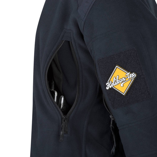 DOUBLE FLEECE JACKET - "LIBERTY" - Helikon Tex® - OLIVE/BLACK