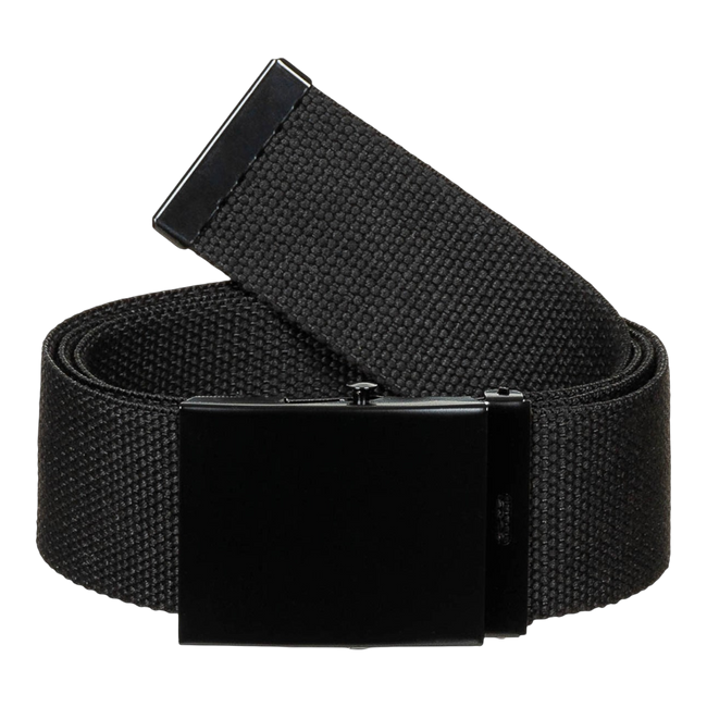 WEB BELT - METAL BUCKLE - 45 MM - MFH - BLACK