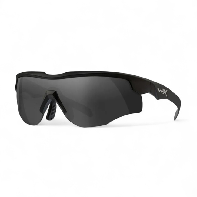 Glasses - Wileyx - ROGUE COMM Grey/Clear/Rust Matte Black Frame