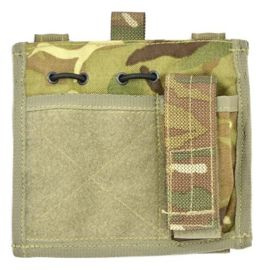 COMMANDER OSPREY IDENTITY PANEL WITH VELCRO AND POCKET - MTP CAMOUFLAGE - BRITISH ARMY - LIKE NEW
