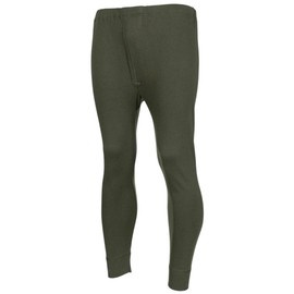 UNDERPANTS - BELGIAN ARMY MILITARY SURPLUS - GREEN OD - USED