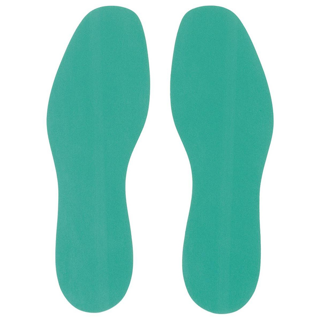 INSOLE - UNIVERSAL - CUTTABLE - GREEN - LIKE NEW