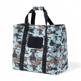 FIELD TOTE BAG - 55L - CORDURA 500D - DETACHABLE SHOULDER STRAP - INTERIOR ORGANIZER - HISTORICAL PRINT - PACIFIC - HELIKON-TEX