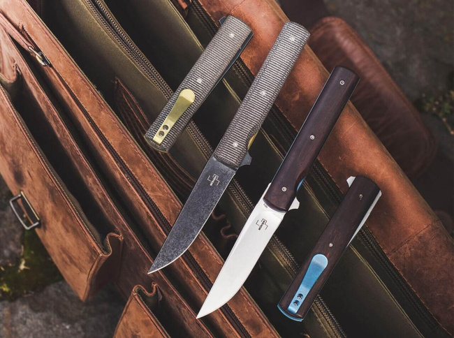 POCKET KNIFE URBAN TRAPPER LINEAR COCOBOLO - BOKER PLUS