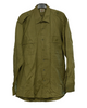 Officers shirt with plain collar - Romanian military surplus - Olive - Like new