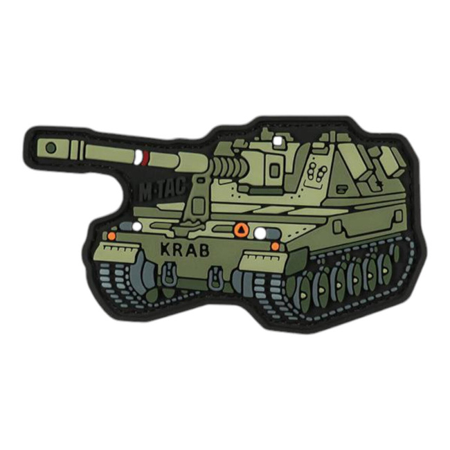 PATCH KRAB TANK PVC - OLIVE - M-TAC