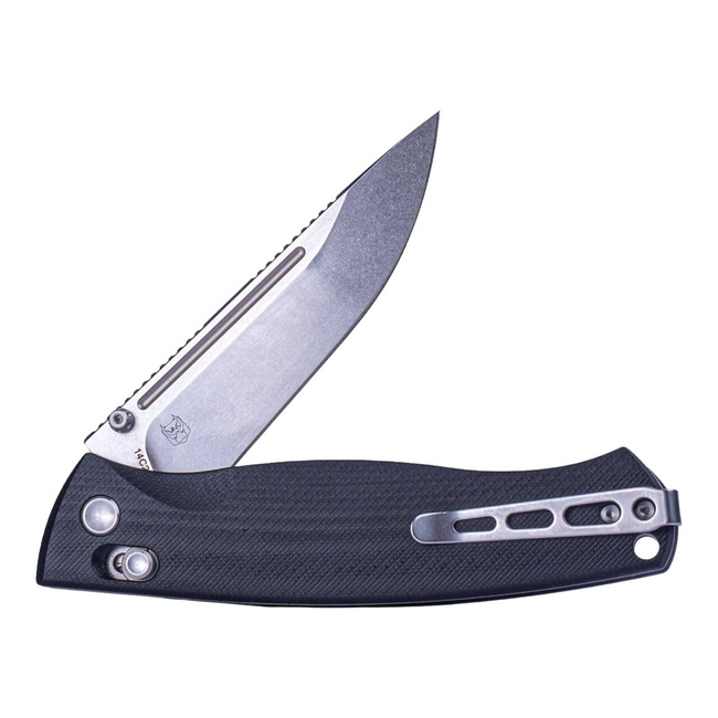 EDC KNIFE PATHFINDER FFG G10 BLACK - REAL STEEL