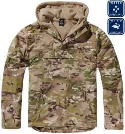 Windbreaker jacket tactical camo