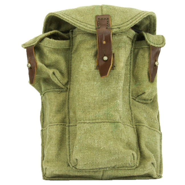 Russian Ammo Pouch, AK47, triple, OD green, used