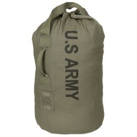 US DUFFLE BAG WITH CARRYING STRAP - OD GREEN - MFH®